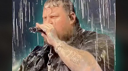 Jelly Roll Singing Save Me In the Rain Is Today's Feel-Good Video