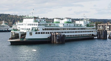 Feds detain stranded Ecuador crew after failed tow of retired WA ferries