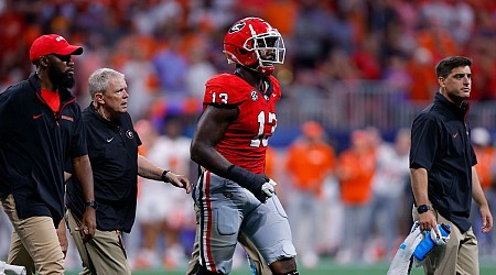 Georgia edge rusher Mykel Williams has Grade 2 ankle sprain