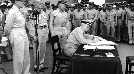 Today in History: Japan formally surrenders