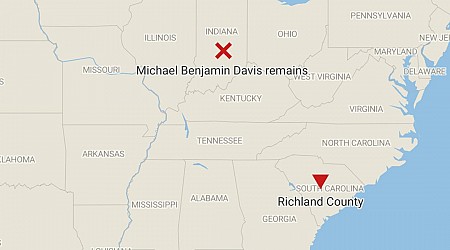 Human remains found in Indiana in 1993 are identified as a South Carolina native