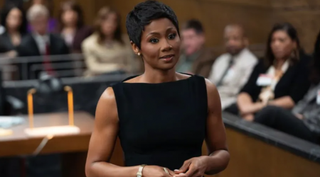 Emayatzy Corinealdi’s Costumes In 'Reasonable Doubt' Showcase Powerful Workwear - Essence