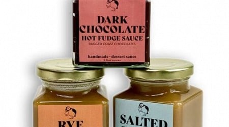 Ragged Coast Chocolates makes gourmet dessert sauces