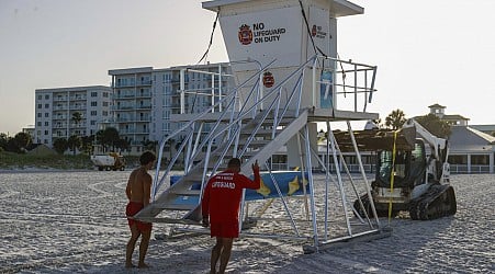 Tropical Storm Debby moving through Gulf toward Florida with hurricane warnings