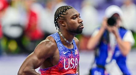 USA's Noah Lyles and Men's Olympic Track and Field 200M Qualifying Results