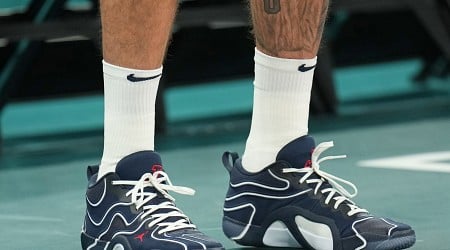 Photo: Celtics' Jayson Tatum Debuts Jordan Tatum 3 Sneaker in Team USA Olympic Game