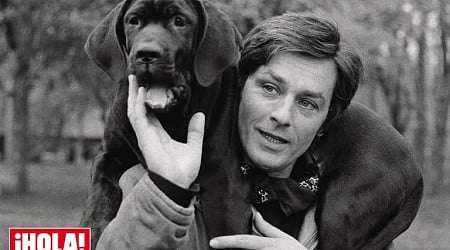 Enterrado con sus perros: el pedido de Alain Delon, la disputa por la herencia y un funeral íntimo