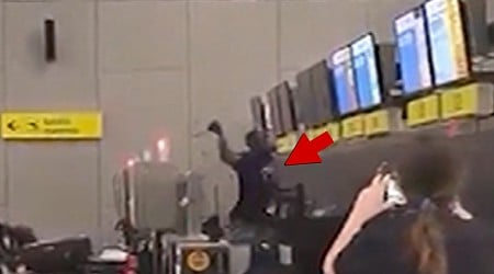 Man Destroys American Airlines Counter With Hammer After Being Sold Fake Ticket