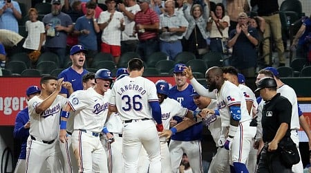 Watch: Wyatt Langford stuns Yankees with walk-off grand slam for Texas Rangers