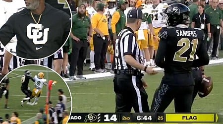 Colorado's Shilo Sanders draws ire for late hit against NDSU