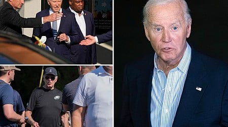 Biden whines 'Secret Service doesn't let me' engage with crowds