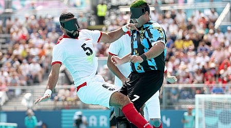 Paralympics Photo of the Day: The Hazards of Blind Football