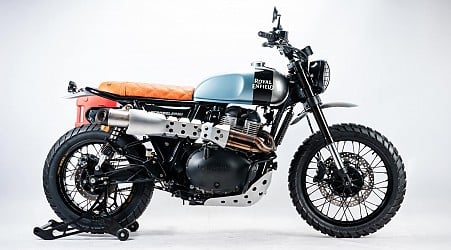 Undercover Mud Lover: A Royal Enfield 650 scrambler from Argentina