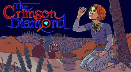 The Crimson Diamond is a wonderful EGA-like graphic adventure game for 2024