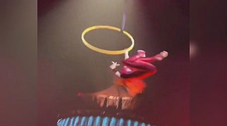 WATCH: Cirque du Soleil acrobat hospitalized after fall in Oregon