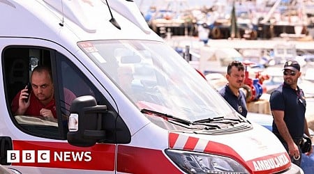 Yacht tragedy leaves Sicilian port reeling as divers search wreck