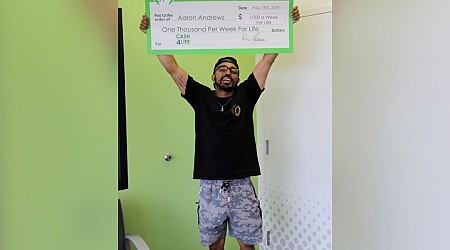 Dad gives son winning $1M lottery ticket as a wedding gift