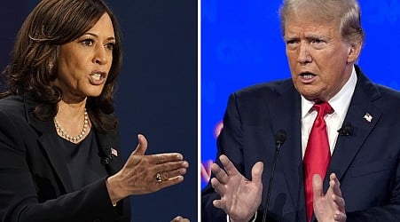 Trump posts about a new debate plan, and Harris pushes back