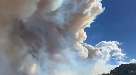 Fish Creek Fire in Wyoming spreads