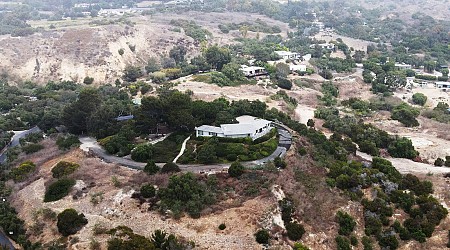 Governor declares emergency disaster in California town threatened by landslide