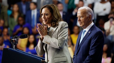 Harris to break with Biden on capital gains tax, proposing a smaller increase