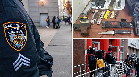 Cops seized nearly 4,000 weapons at NYC public schools last school year