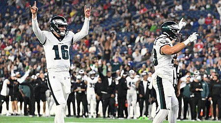 Eagles QB Tanner McKee explains how NFL is growing game in Brazil, what to expect