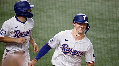 Wyatt Langford saves day again for Texas Rangers with robbery: ‘He’s Superman’