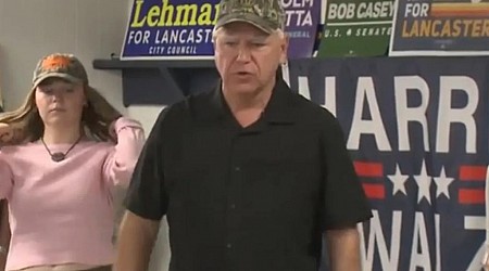 Tim Walz in Pennsylvania, voters had a lot to say.