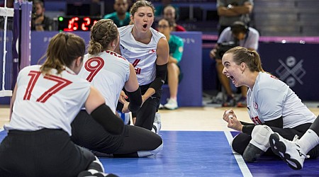 B.C. sitting volleyball players 'set' to battle for bronze in Paris