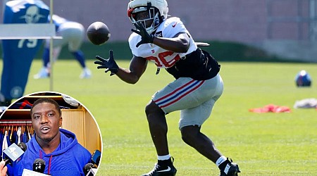 Devin Singletary is ready to be the Giants' bell cow running back