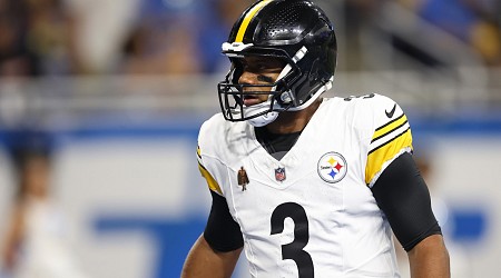 Steelers QB Russell Wilson Limited in Practice With Calf Injury