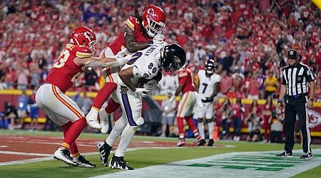 Kansas City Chiefs beat Baltimore Ravens 27-20