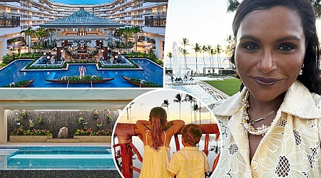 Inside Mindy Kaling’s lavish Hawaiian getaway at the Grand Wailea resort