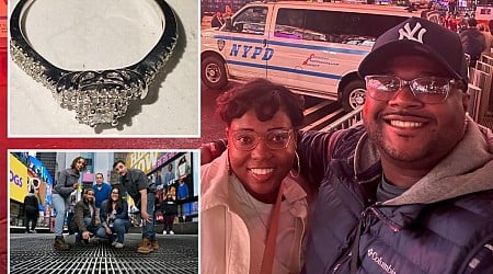 South Carolina man loses ring during surprise Times Square proposal — here’s how New Yorkers recovered it