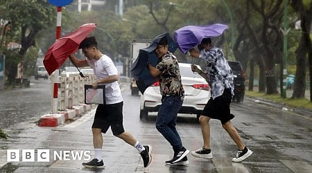 Super typhoon Yagi makes landfall in Vietnam