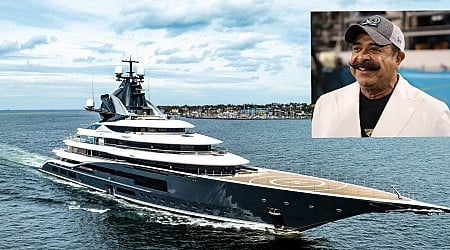 A billionaire NFL owner's superyacht is now available for charter. It'll cost you.