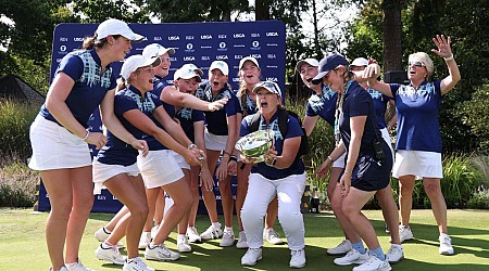 America’s grip on global golf weakens as GB and Ireland win Curtis Cup