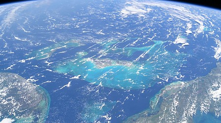 Authentic Photo of Caribbean Islands from Space?