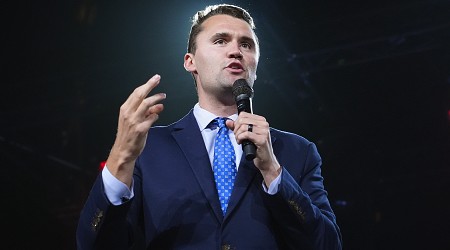 Charlie Kirk Attacks Kamala Harris Over Claims Migrants Are Eating Pets