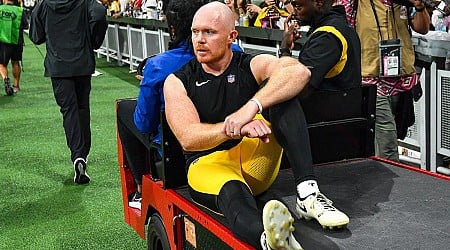 Steelers punter Cameron Johnston suffers season-ending knee injury in Week 1 win over Falcons, per report