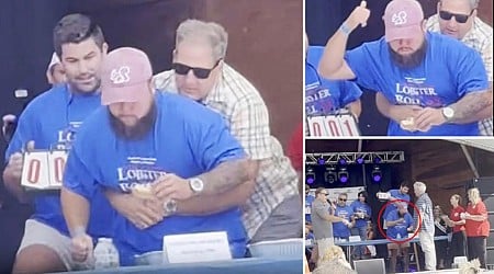 Gov. Chris Sununu saves choking man at lobster roll eating contest