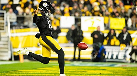 Steelers sign a new punter following Cameron Johnston's season-ending knee injury