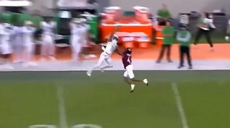 WATCH: Marshall WR Christian Fitzpatrick snags absurd one-handed catch against Virginia Tech