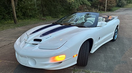 280-Mile 1999 Pontiac Firebird Trans Am 30th Anniversary Edition Convertible