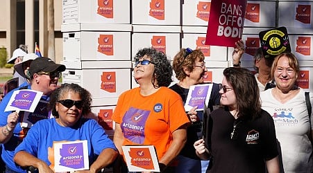 Arizona certifies abortion access measure for the November ballot