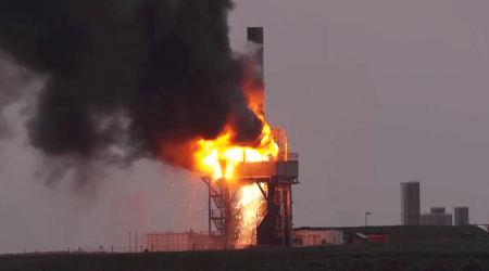 Watch Rocket Engine Explode During Test At Britain's First Spaceport