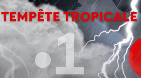 La tempête Ernesto commence à se renforcer après avoir traversé la Guadeloupe, toujours placée en vigilance rouge