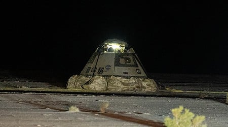 Starliner returns to Earth uncrewed