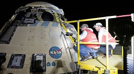 Uncrewed Boeing Starliner lands safely in New Mexico